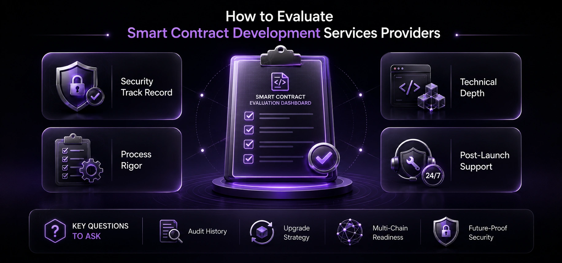 How to Evaluate Smart Contract Development Services Providers