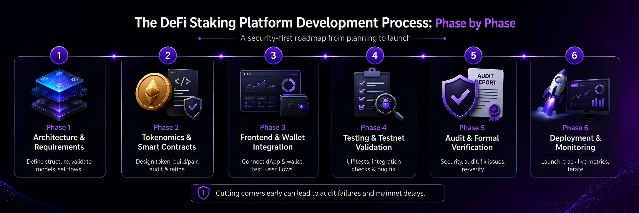 the defi stacking development process
