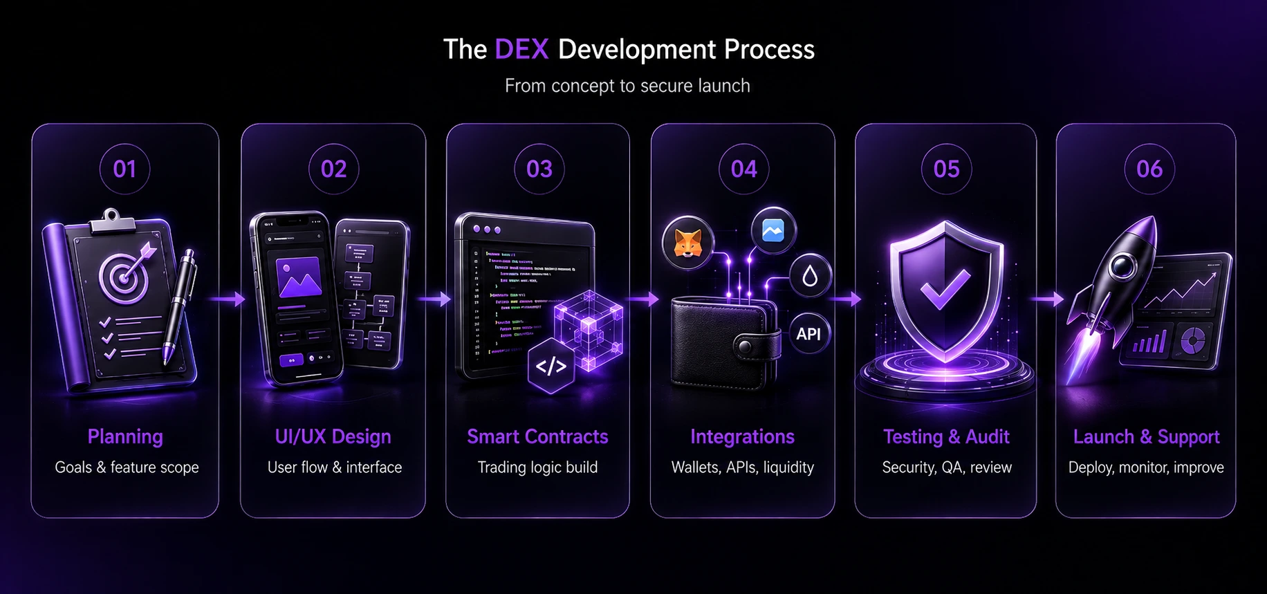 The DEX Development Process
