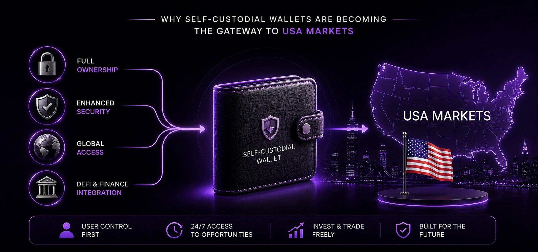 Why Self-Custodial Wallets Are Becoming the Gateway to USA Markets_