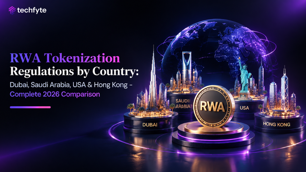 RWA Tokenization Regulations 2026: Dubai, Saudi Arabia, USA & Hong Kong Compared