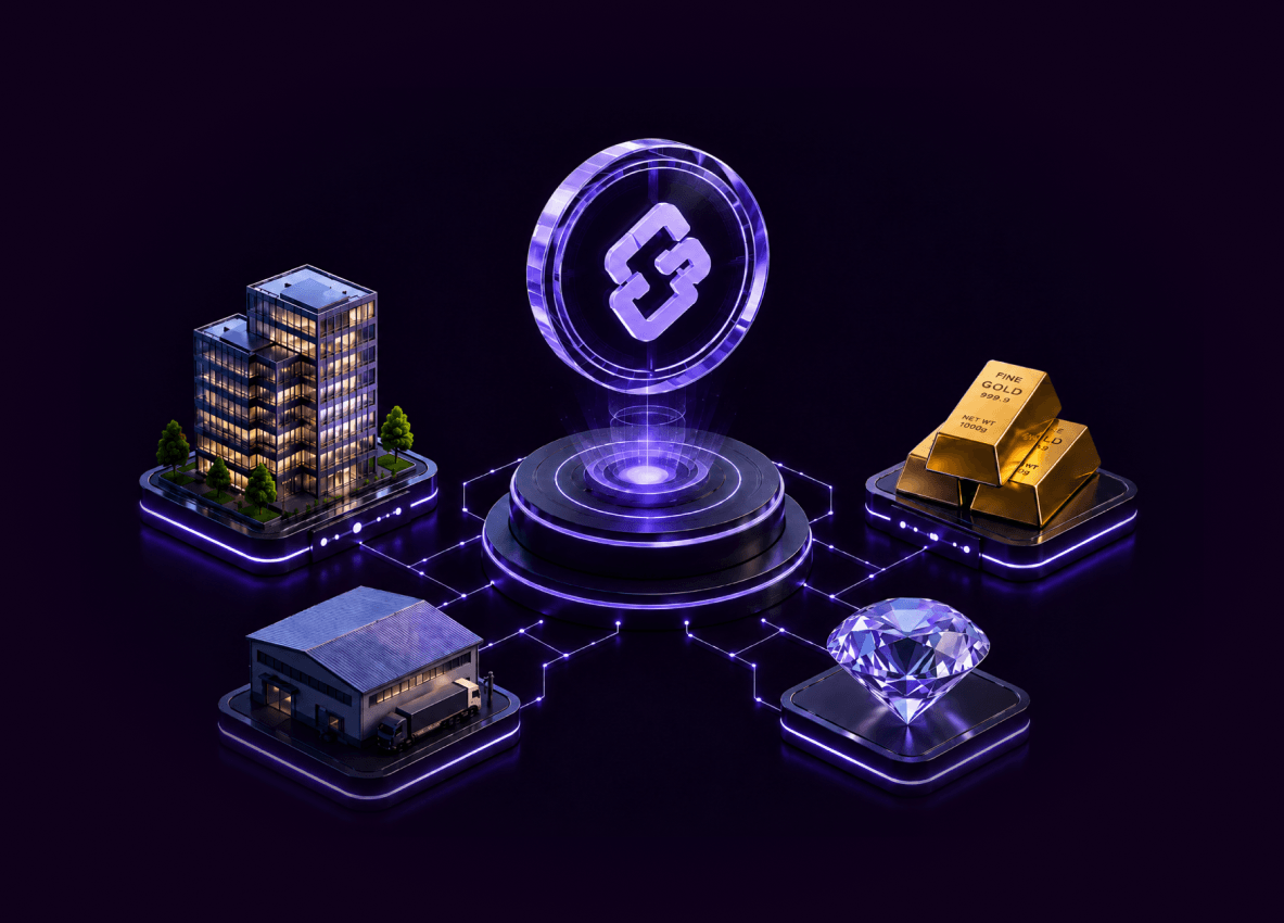 asset tokenization hero section